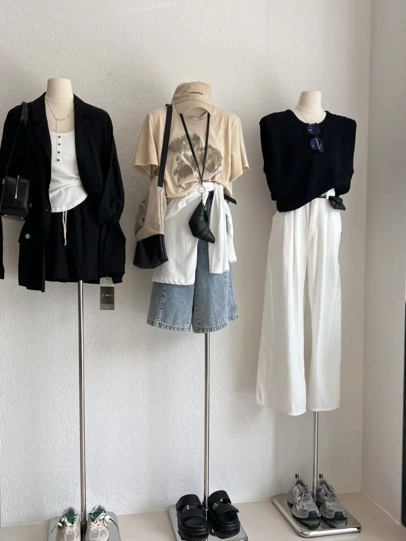 【五六家】韩版时尚休闲百搭显瘦女装春夏季上衣 | 裤子 | 连衣裙女