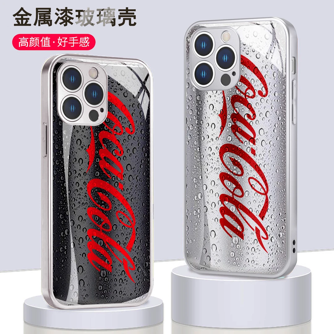 适用苹果华为小米/oppo/vivo可乐13promax创意新款14个性12手机壳