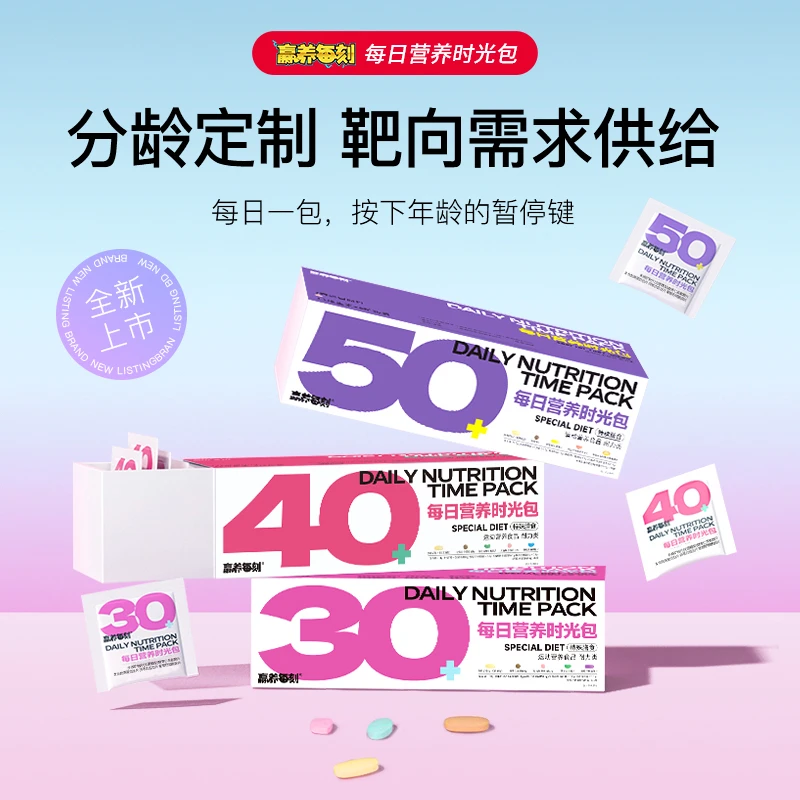 赢养每刻 每日营养时光包TIME PACK精准搭配（试吃7袋）30袋/盒-Jxs