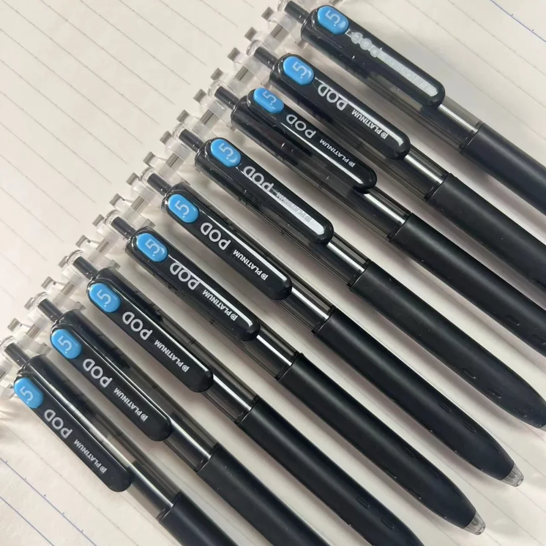 白金小爱豆黑色中性笔