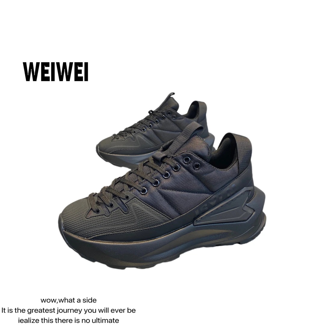 2024秋冬单棉同款高端定制男士休闲时尚增高厚底舒适青春百搭潮鞋