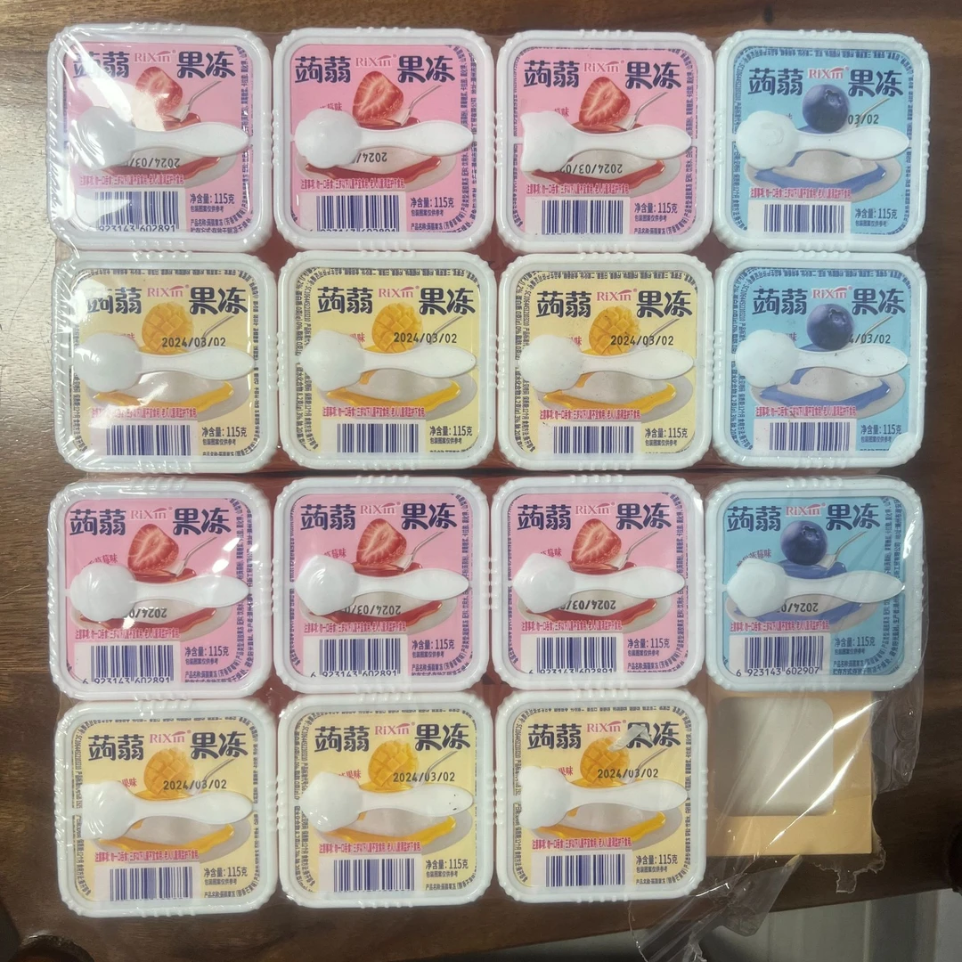 rixin蒟蒻果冻缤纷混合味*2盒