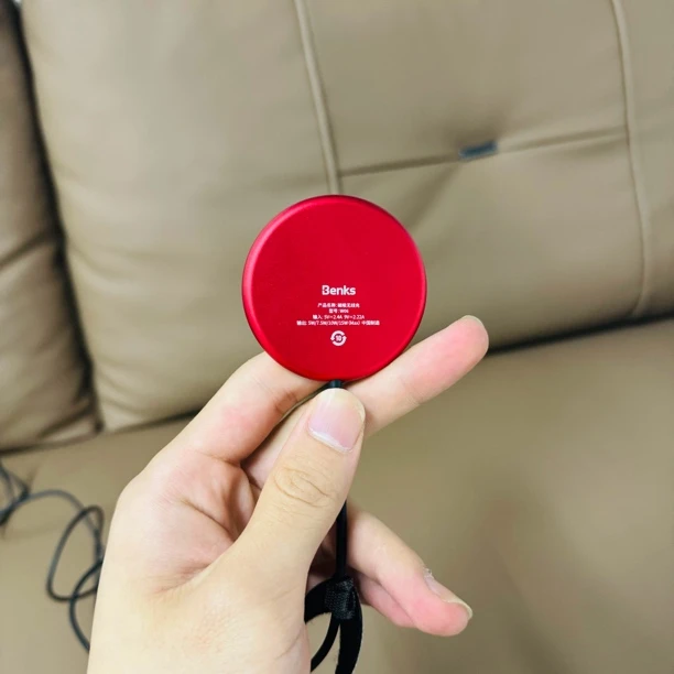 准新品 Benks/邦克仕 15w无线磁吸充电器弹窗动画磁吸无线充电器