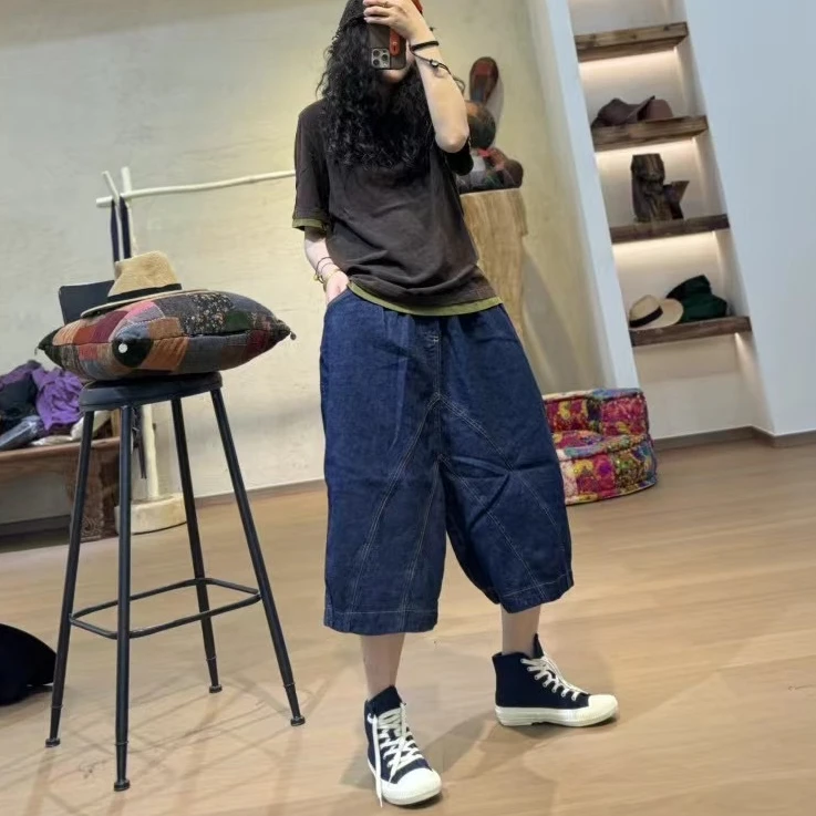 220305-亚麻汉麻混纺休闲中裤