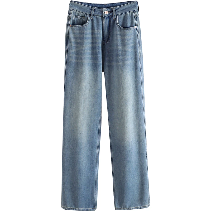 【伍莎-自营】商场同款牛仔裤#UPB48Z004