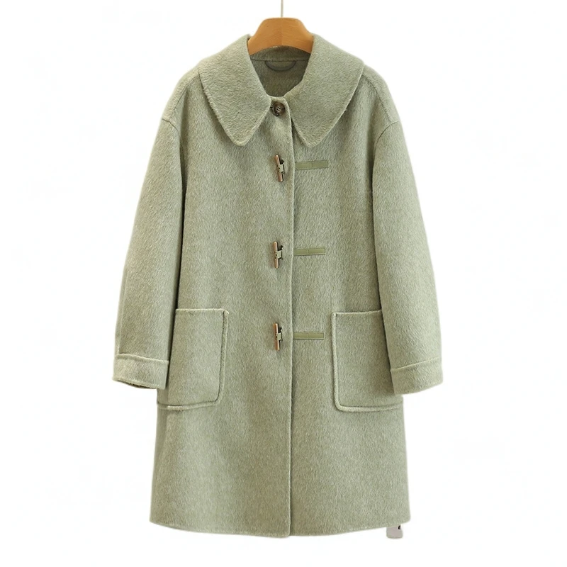 【诗儿专属&XY】X030#商场同款毛呢外套#BXY48B033