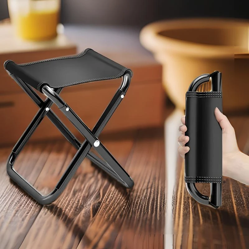 户外折叠马扎凳口袋便携式凳车载凳子 迷你凳子钓鱼凳旅游休闲凳