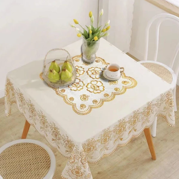 桌布尺寸【100*100厘米】适合直径50-60-70cm小方形
