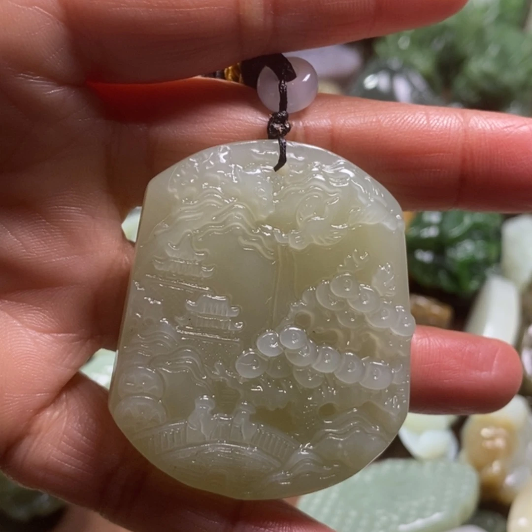 【闪购商品】和田玉颈饰未镶嵌乆*乆