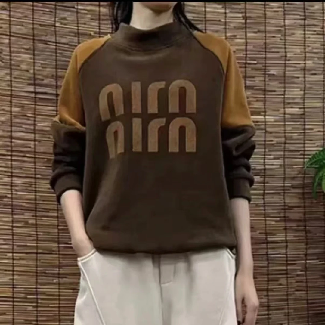 2024年爆款长袖百搭遮肉显瘦洋气双面德容一体绒德容保暖打底衫