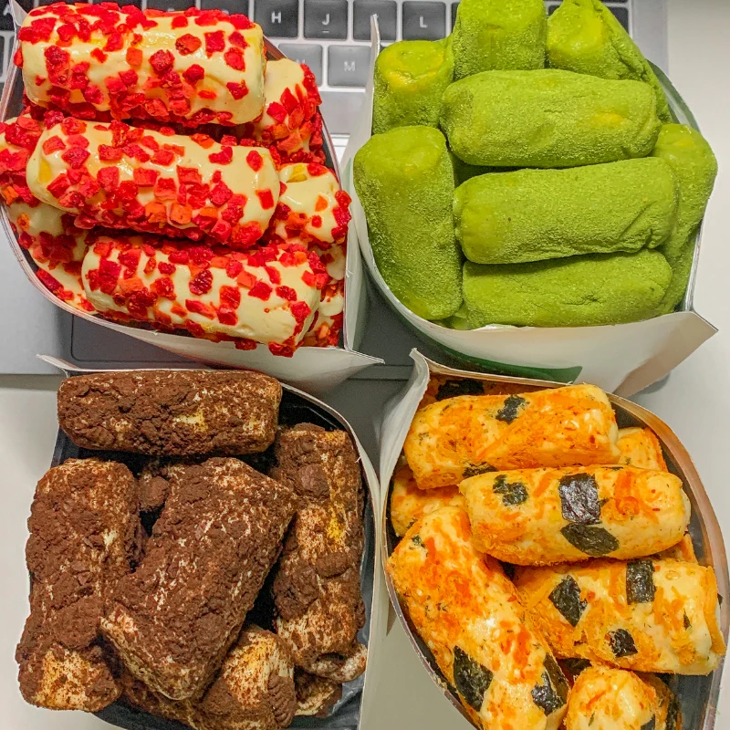 抹茶奶酥休闲糕点茶点小吃食品2024新款网红解馋下午茶吃货零食