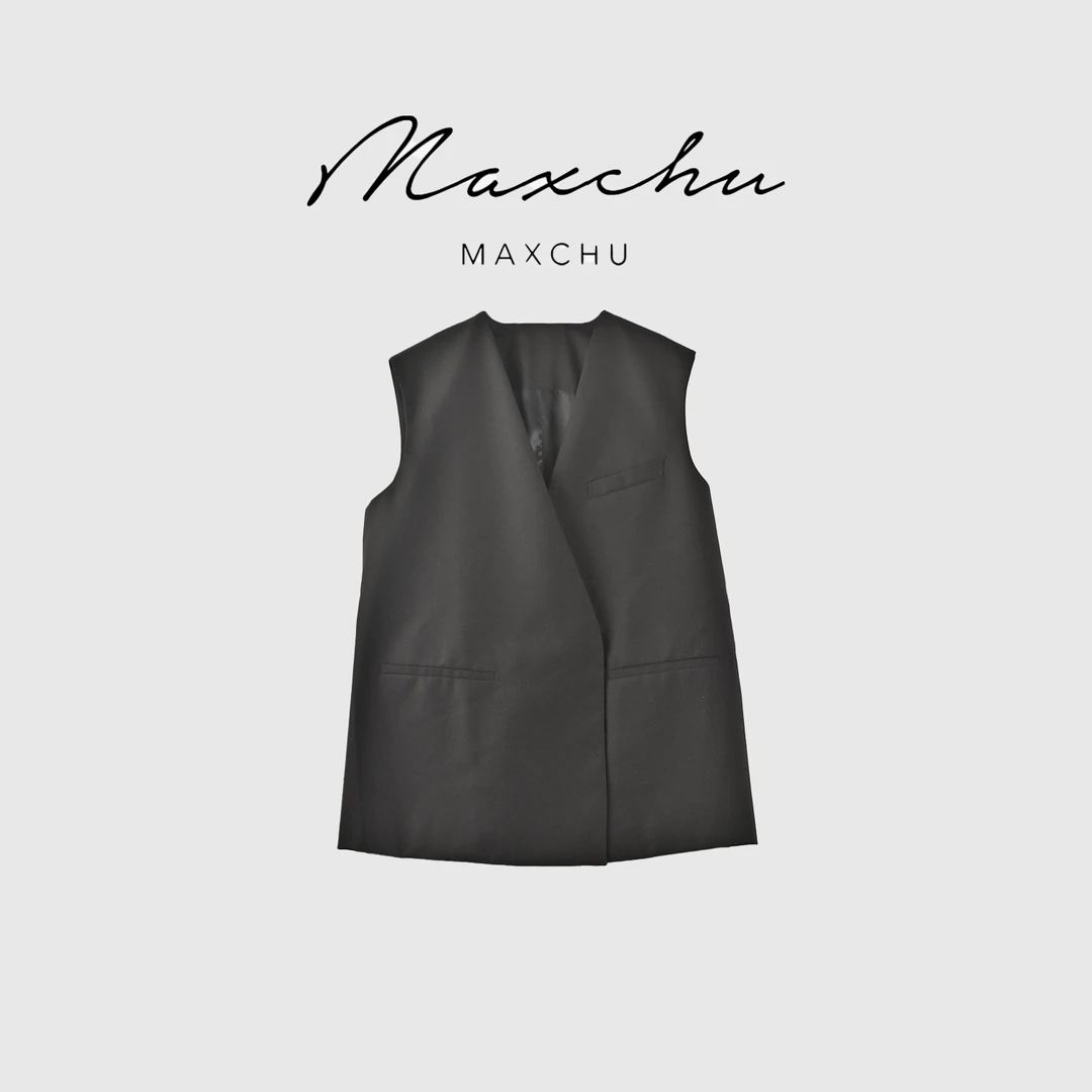 MAXCHU｜极简风通勤马甲