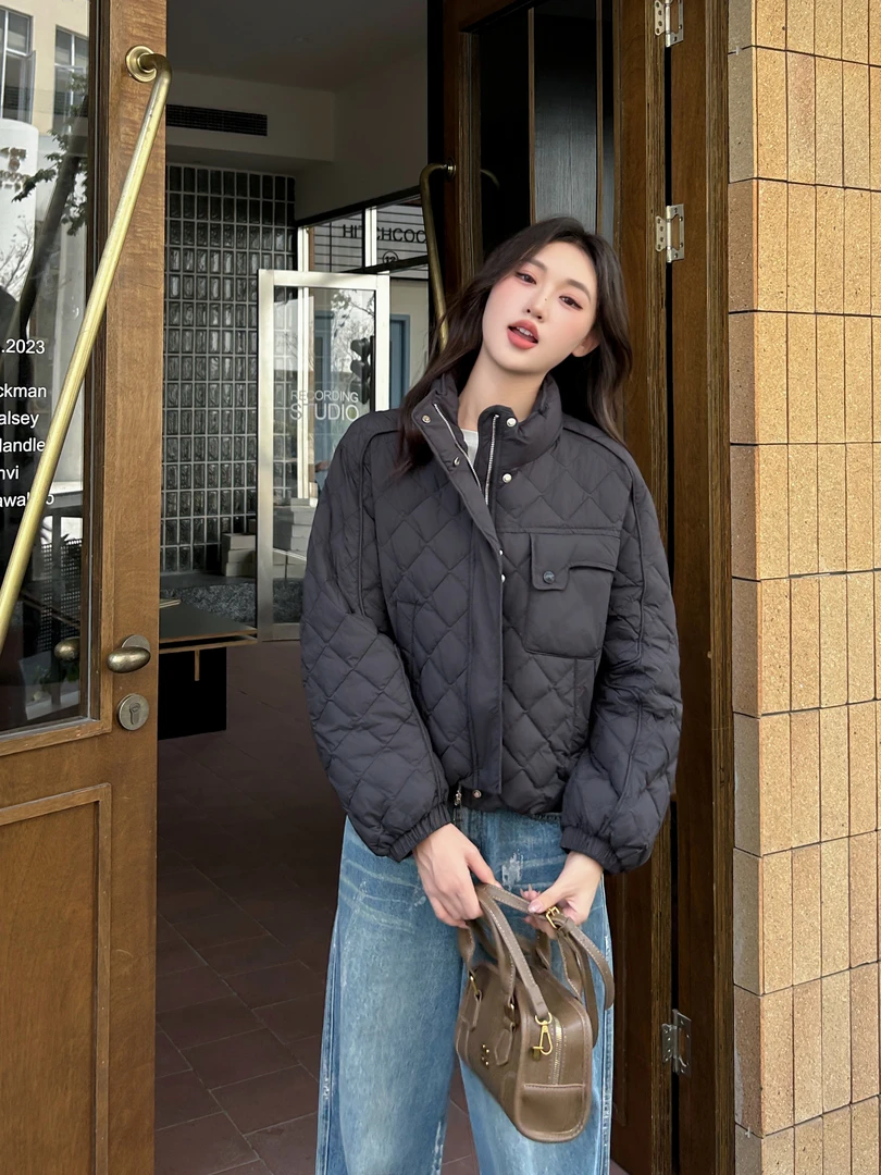 反季轻薄款羽绒服90白鸭绒秋新款时尚百搭短款韩版小个外套82301