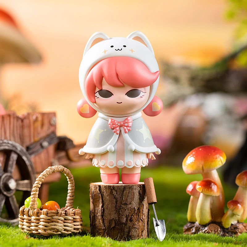 迷鹿动物森林盲盒潮玩手办摆件解压治愈氛围礼物端盒娃娃Funmaker