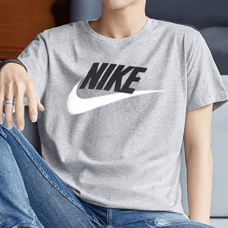 Nike耐克男装针织纯棉T恤跑步训练健身运动短袖上衣潮AR5005-063