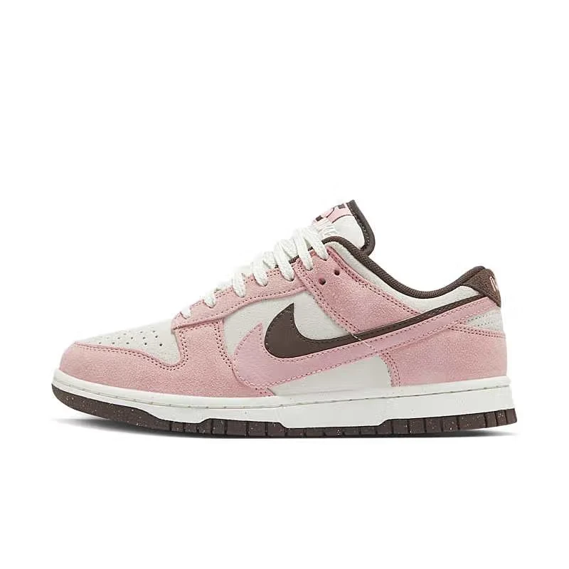 Nike耐克板鞋女鞋DUNK LOW双钩翻毛皮低帮运动休闲鞋HV1799-161