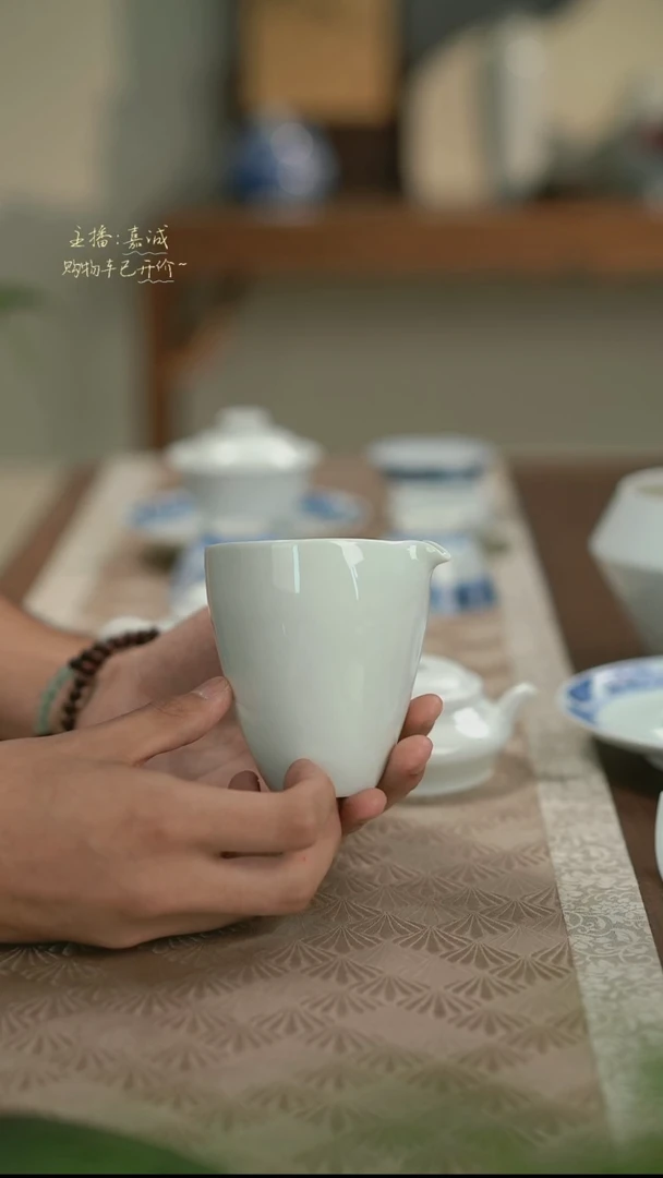 【闪购商品】杯瓷公道      三余作器手工白系列