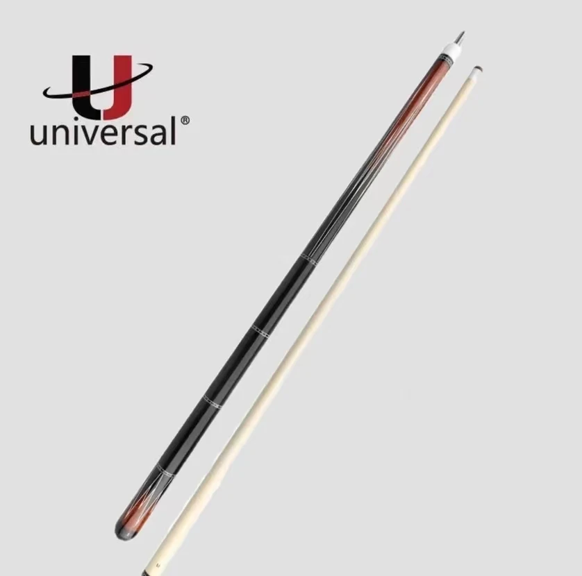 环球台球杆060/061/070/分体大头九球杆中式黑八火焰皮头台球球杆