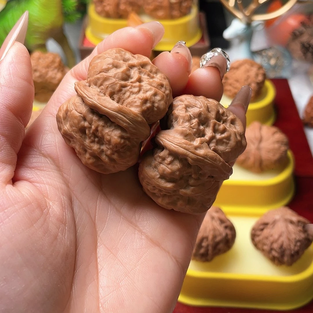 文玩核桃把件九**帝蛙蛙