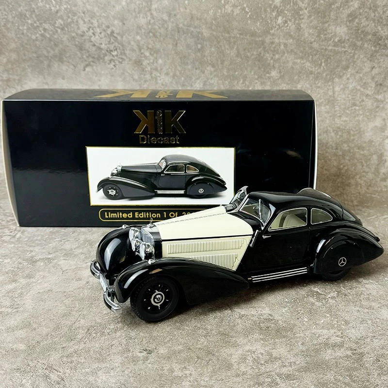合金KK 1:18奔驰 540K Type W24复古老爷车汽车模型收藏摆件