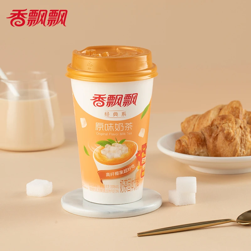 【38好物节】香飘飘原味经典奶茶12杯香甜速溶浓郁香醇浓醇冲调pr2