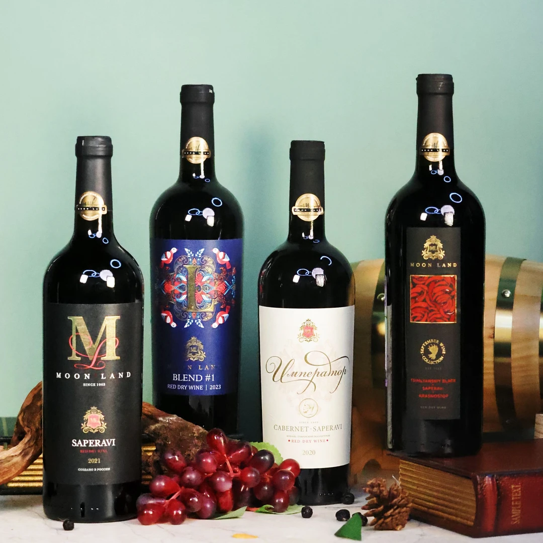 【九月的酒】木莱特黑魔王 皇帝 珍藏 蓝鸟干红葡萄酒750ml/瓶*4