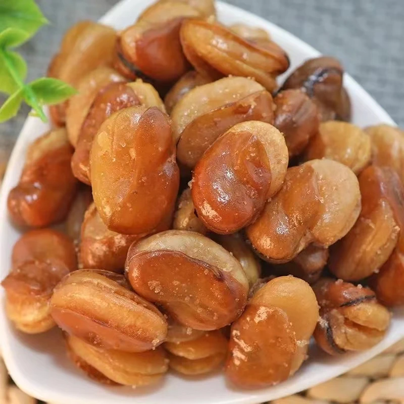 益膳果牛肉味香辣味兰花豆蚕豆炒货网红小吃休闲巴味源辣卤料包