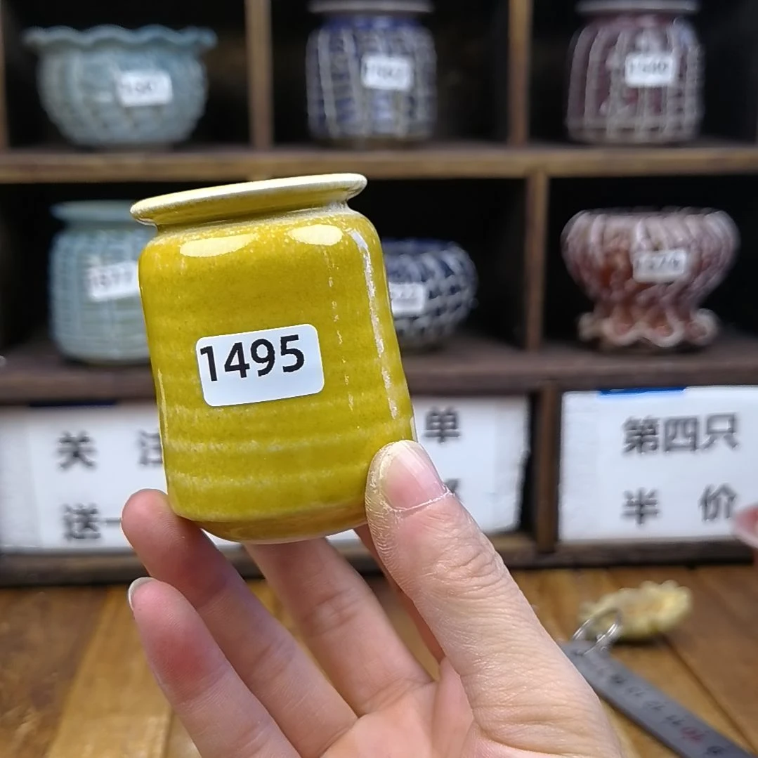 美玲拇指花盆 1495