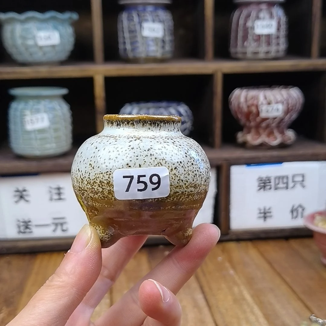 美玲拇指花盆 759