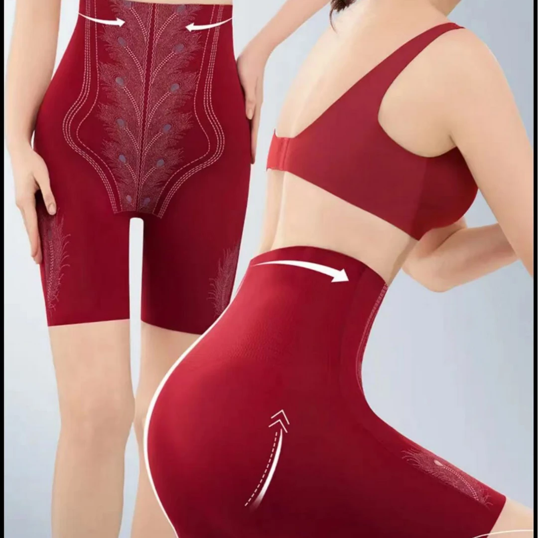 女士透气高腰提拉翘臀收腹打底裤3502