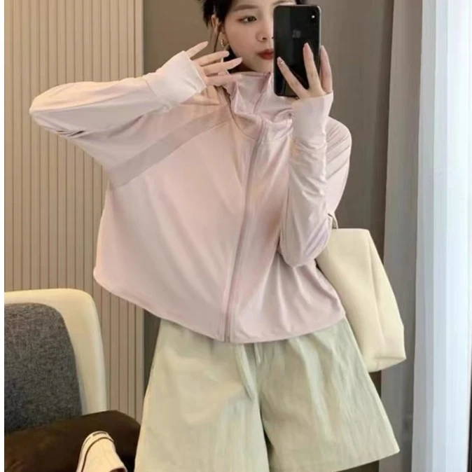 指尖防晒衣斗篷款F2