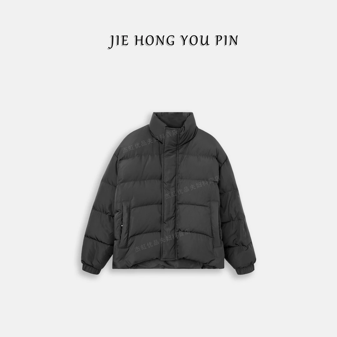 【鹅绒服】面包服女秋冬宽松设计感小众外套上衣91210