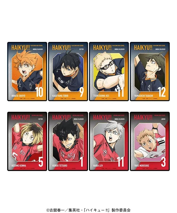 【日谷】排球少年 大交流展 透卡- 盲盒（拆封不退换）