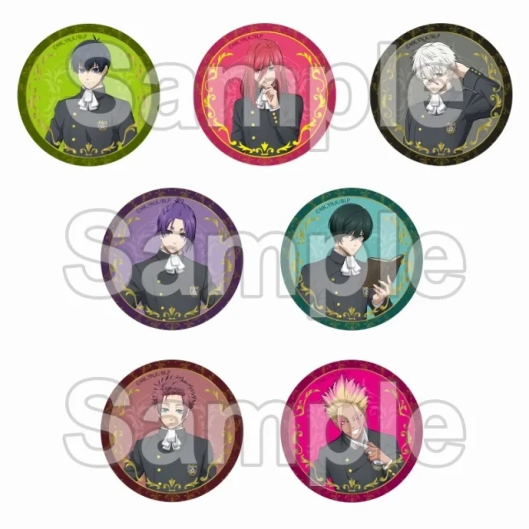 【日谷】英伦学院 蓝锁 蓝色监狱 正比、Q版吧唧 徽章（代拆不退换）