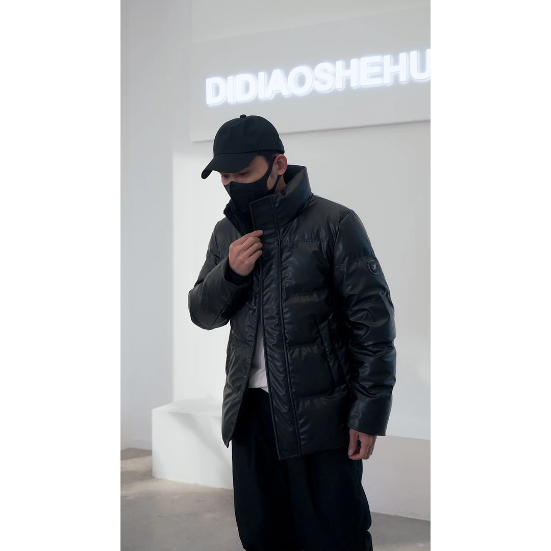 DIDIAOSHEHUA 免洗羽绒服保暖外套加厚外穿保暖潮流外套