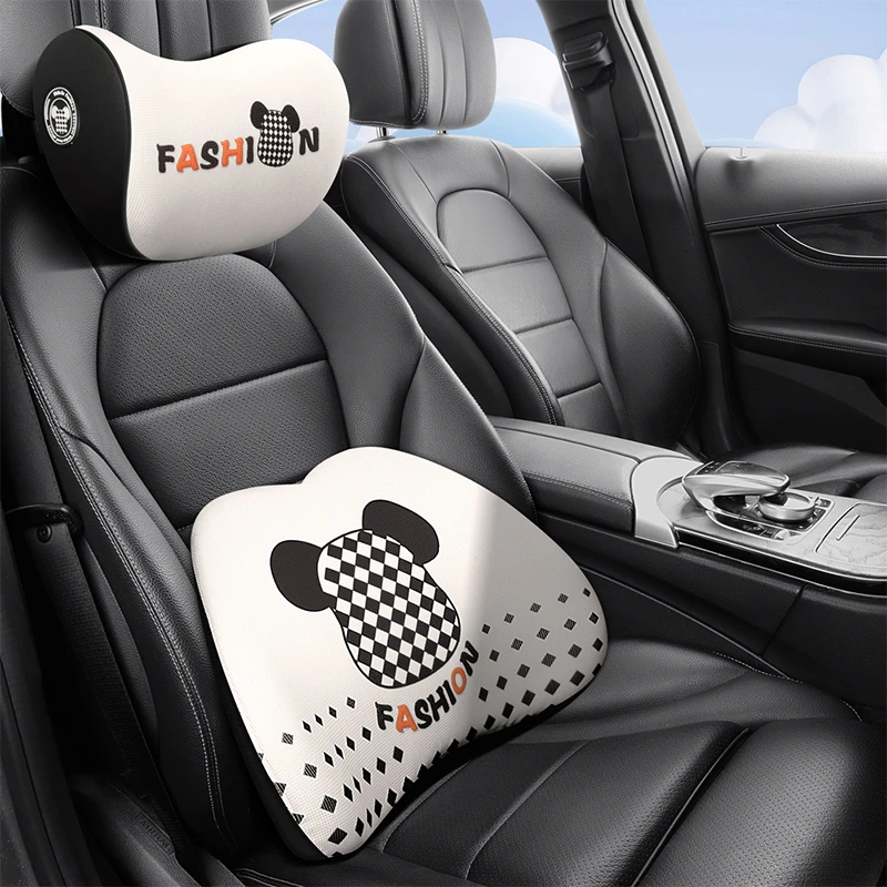 长安逸动专用汽车护颈头枕座椅腰靠记忆棉靠枕背垫腰垫四季通用软