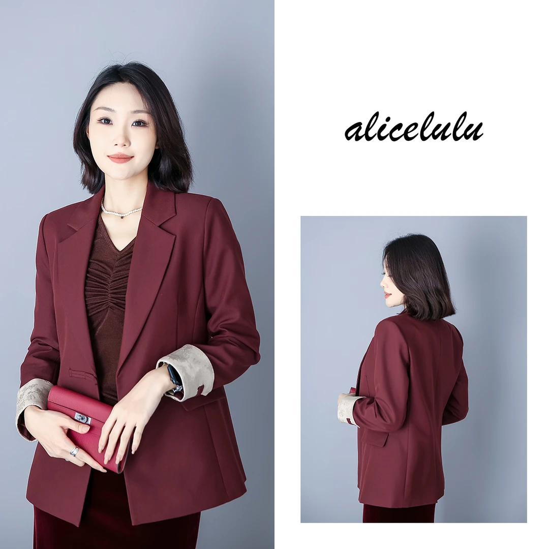 6 ALICE “至美东方”小西装 提花盘扣 西式立裁 S2139342A