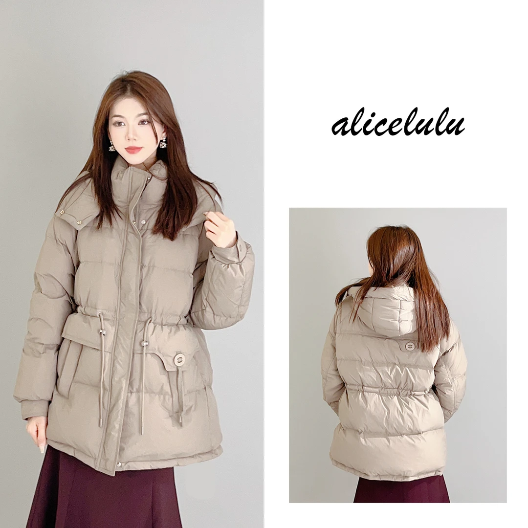 2 ALICE “拒绝臃肿”羽绒服 保暖鸭绒 抽绳显瘦 S1034422Tr