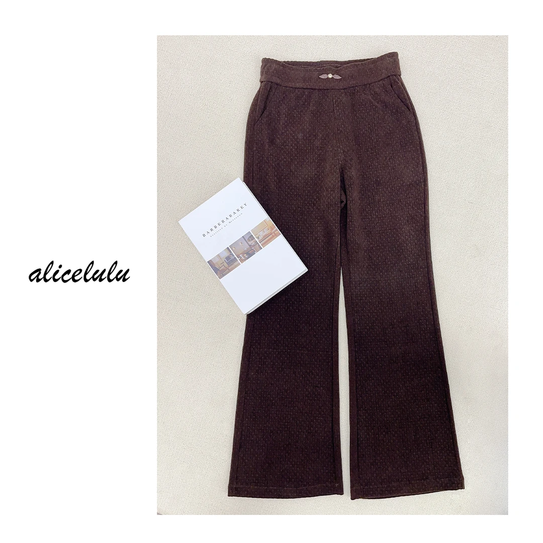3 ALICE “清晨温感”休闲裤 优雅时髦 不挑腿型 S621827U