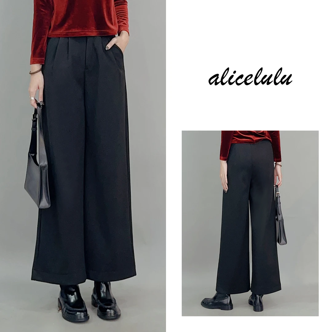 3 ALICE “云朵裤”休闲裤 绵云柔软 垂顺有型 S621973K