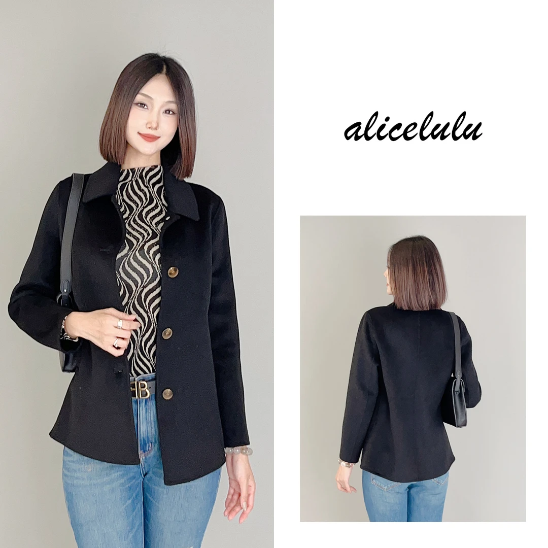 2 ALICE “暖羊羊”毛呢大衣 柔糯羊毛 藏肉显瘦 S2139881Tr