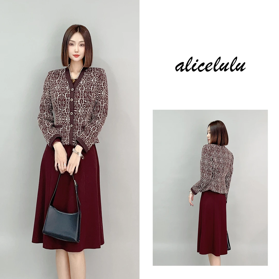 3 ALICE 大女主女装套装 诗意印花 明媚动人 S2141465A