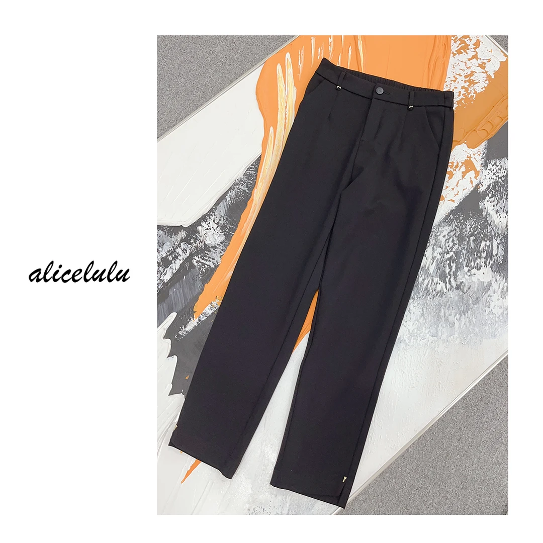 2 ALICE “昂首阔步”休闲裤 气质通勤 时髦百搭 S621719U