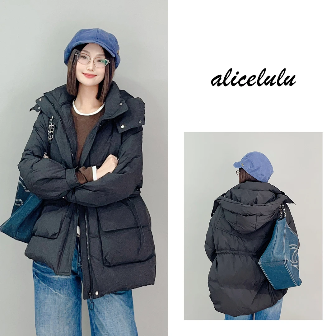 2 ALICE “冬之鹅”羽绒服 奢暖鹅绒 抽绳显瘦 S2140820Tr