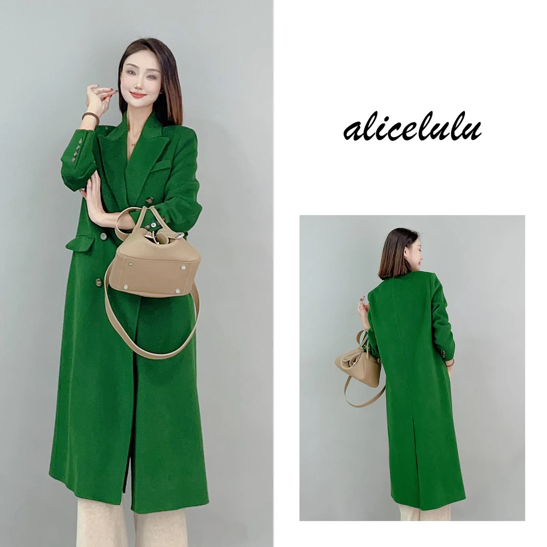 2 ALICE “麦瑟尔夫人”毛呢大衣 柔糯细腻 优雅复古 S2141069Tr