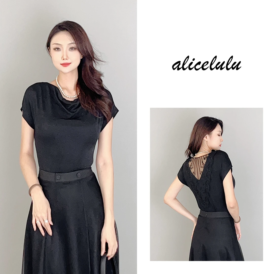 2 ALICE “后背迷人”衬衫 优雅蕾丝 轻柔透气 S2138526L