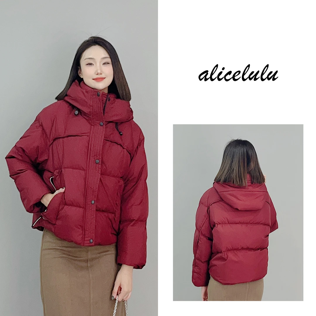3 ALICE “烤面包”羽绒服 蓬松鸭绒 洋气显瘦 S2140819Kr