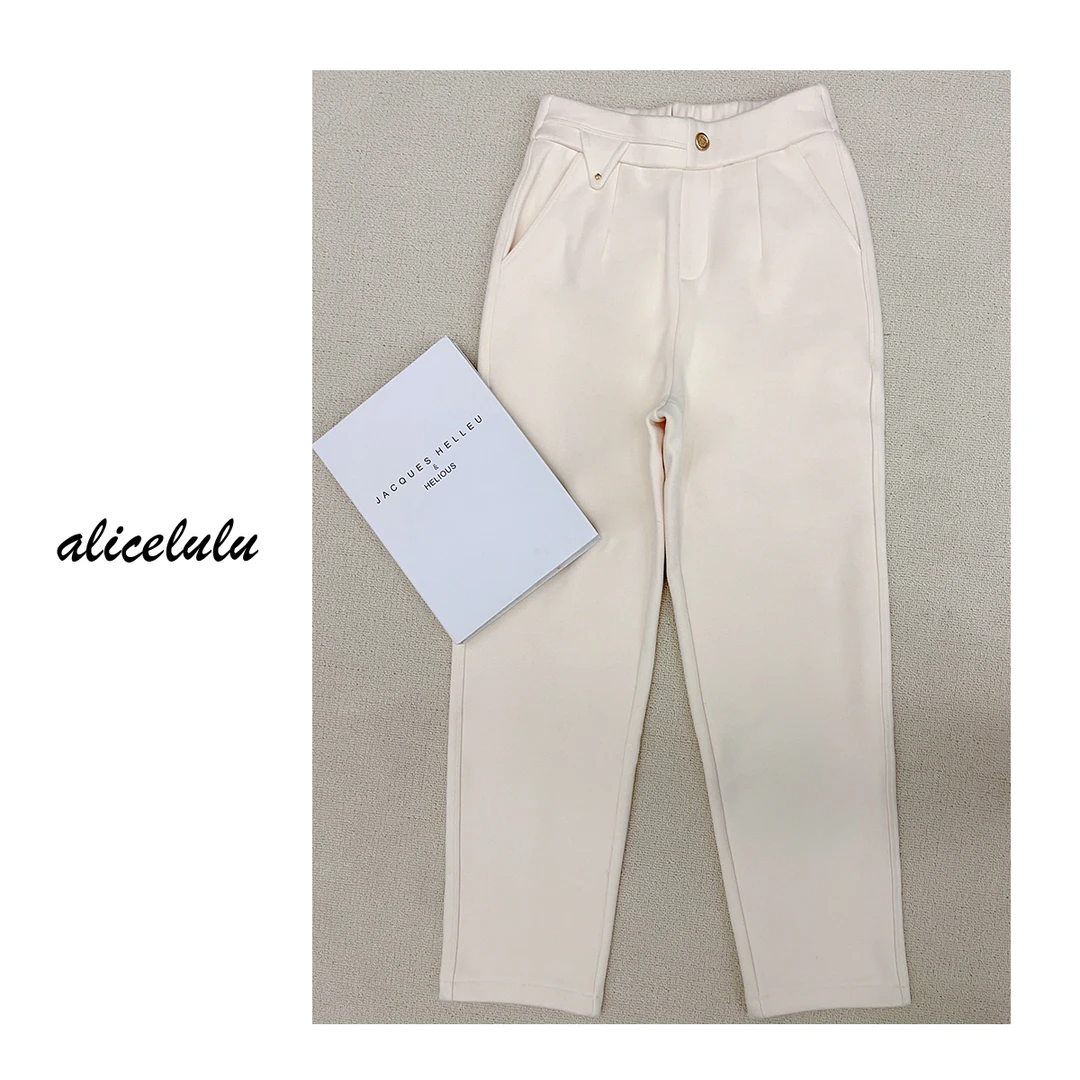 6 ALICE “糯米糍”休闲裤 气质通勤 亲肤百搭 S621847T