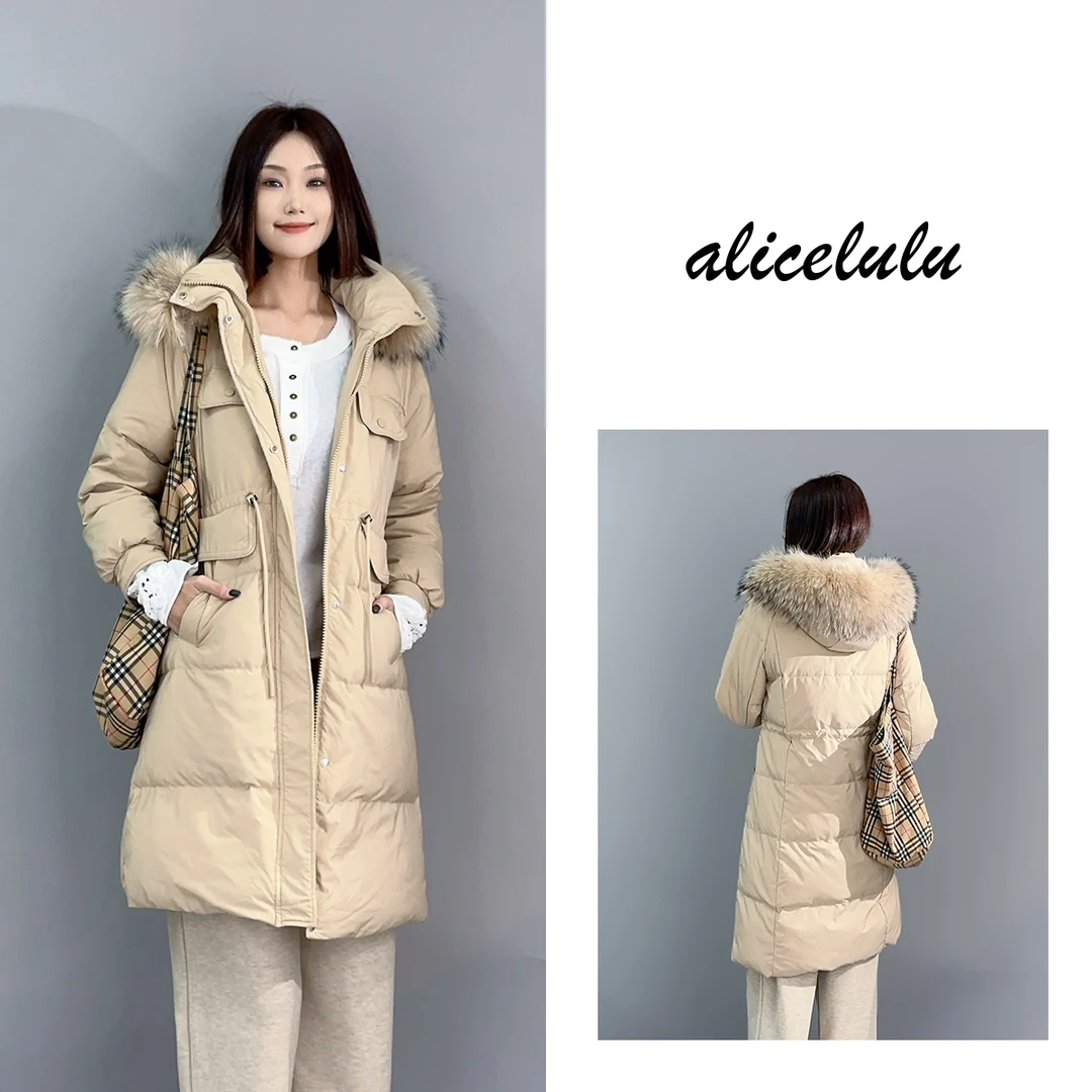 6 ALICE 温暖而至羽绒服 保暖毛领 轻暖鸭绒 S2141458Tr