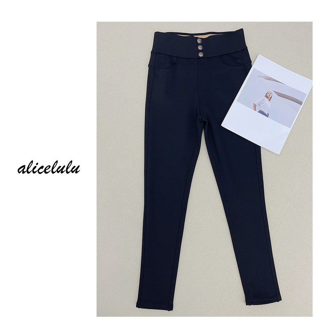 2 ALICE “绒意一冬”休闲裤 高腰百搭 御寒保暖 S621765K